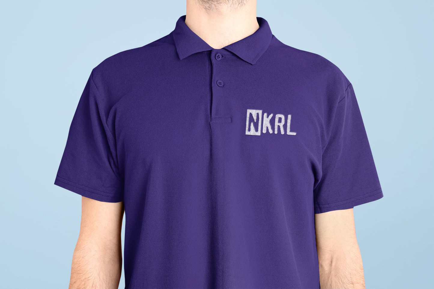 NKRL - Male Polo Half Sleeve (Purple)