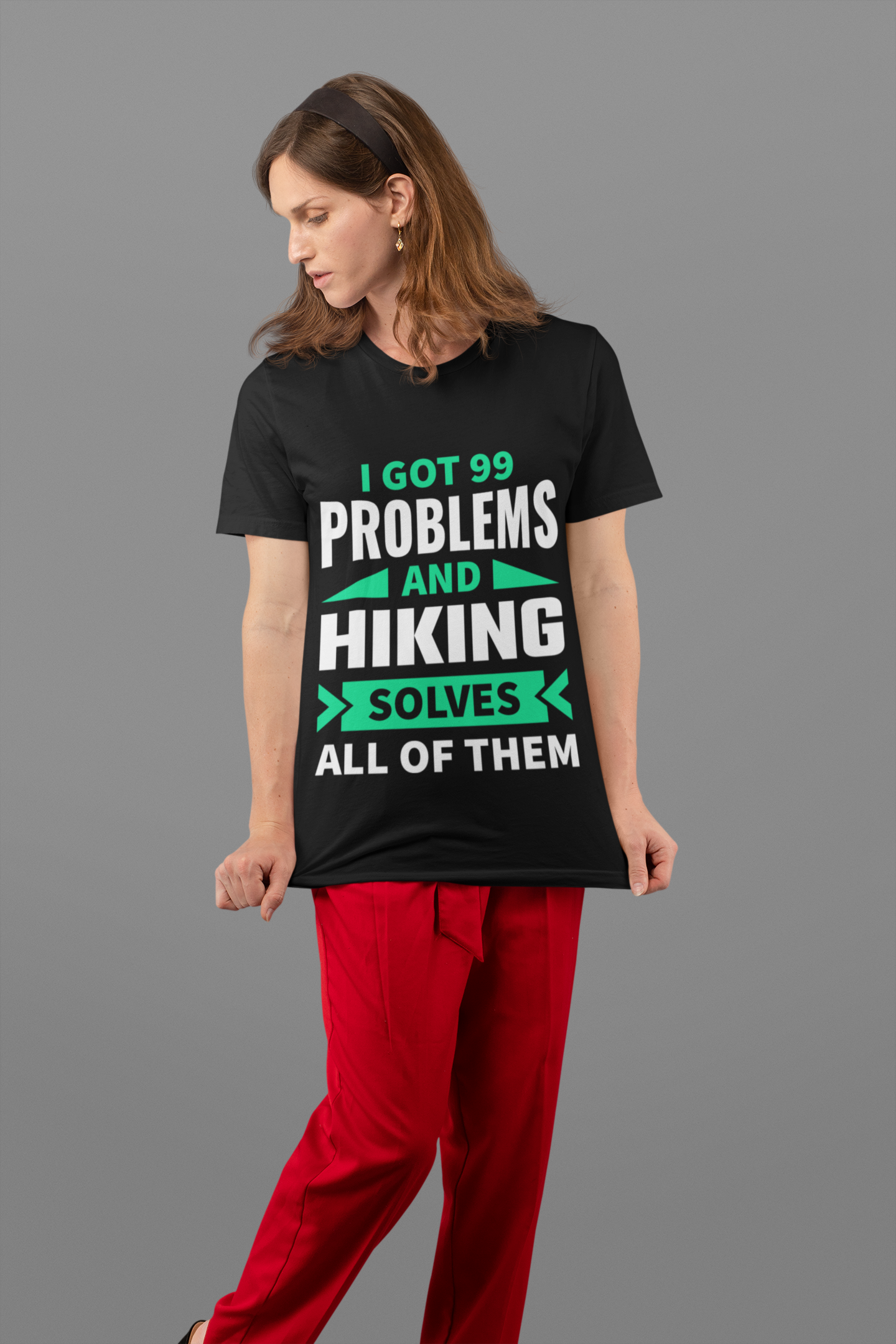 Hiking Solves - Unisex T-shirt