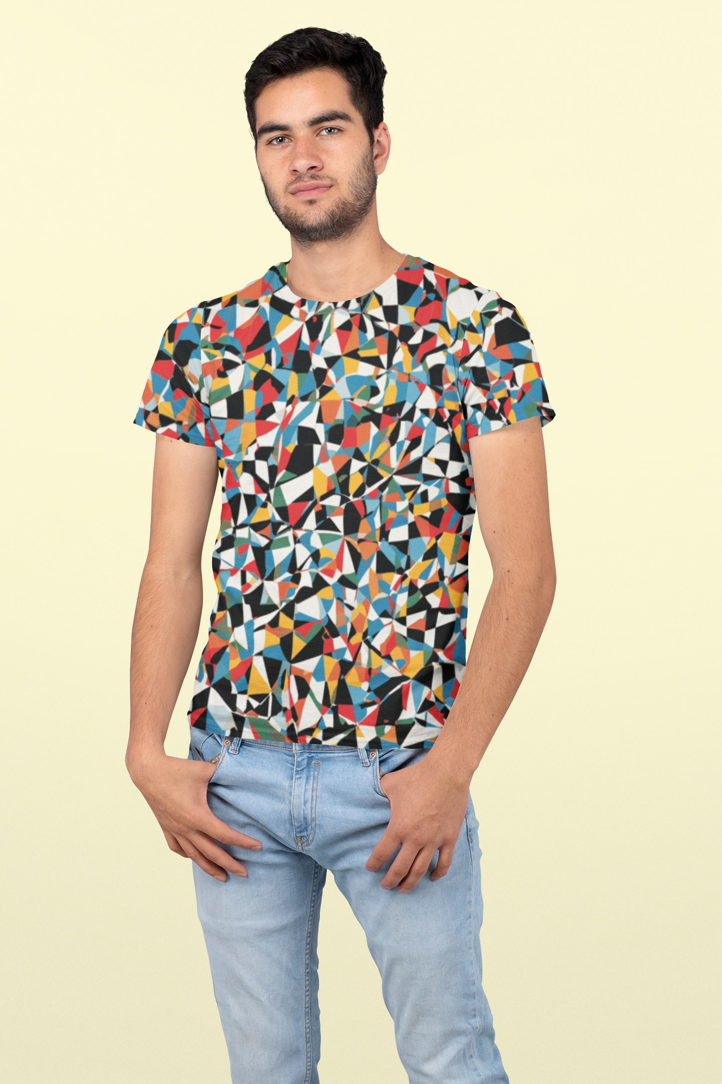 Abstract - AOP Men's T-Shirt