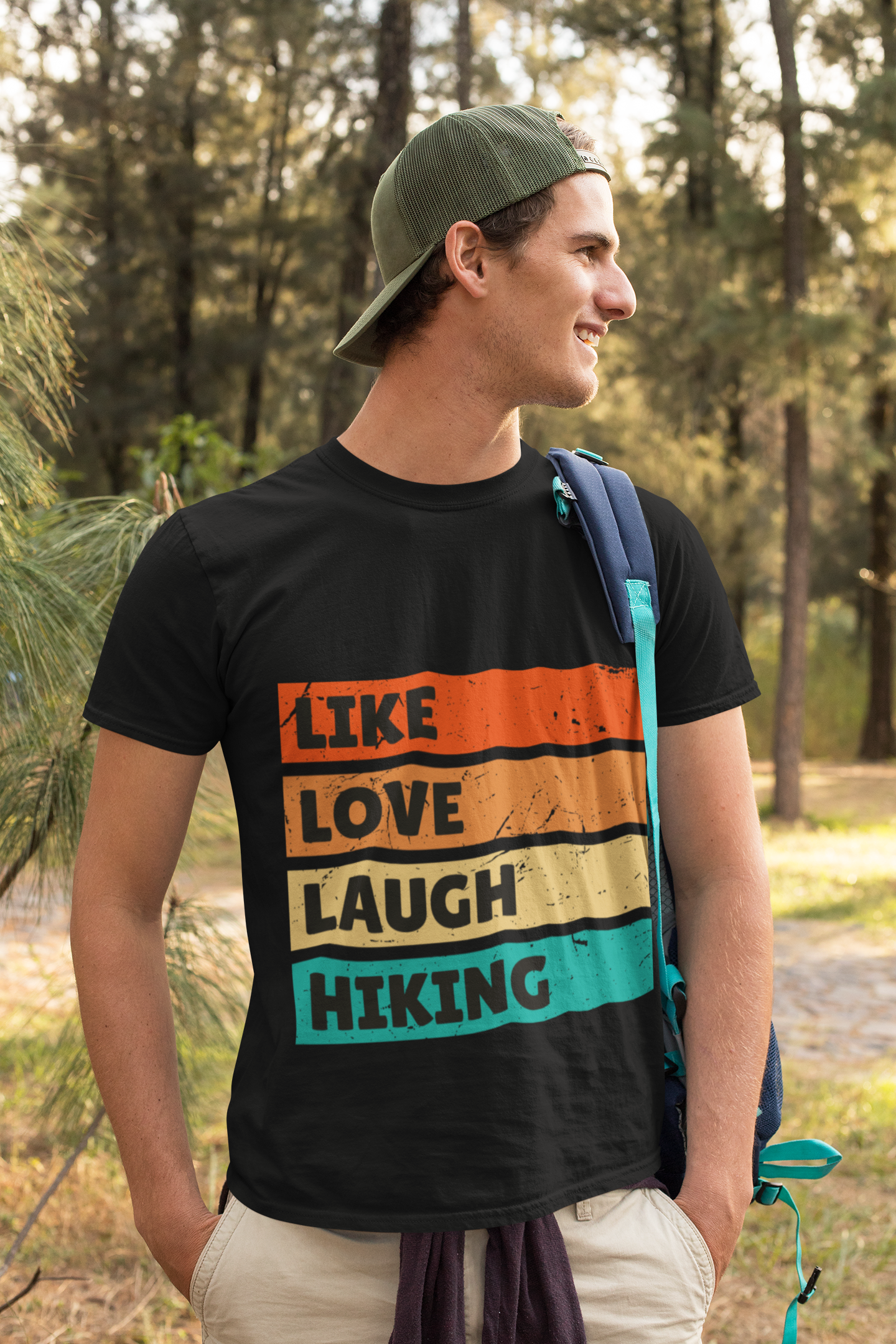 Live Love Laugh & Hike - Unisex T-shirt