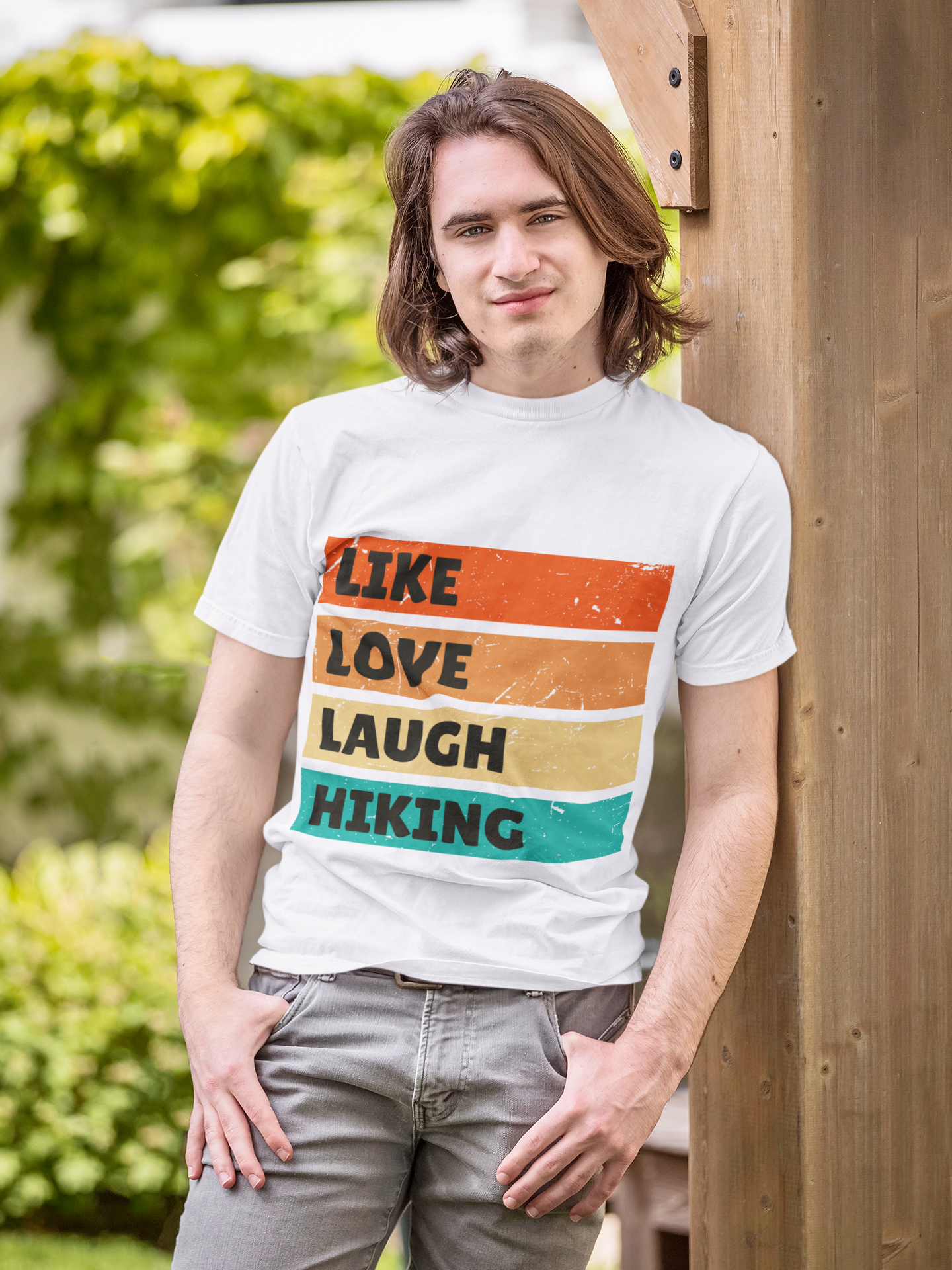 Live Love Laugh & Hike - Unisex T-shirt