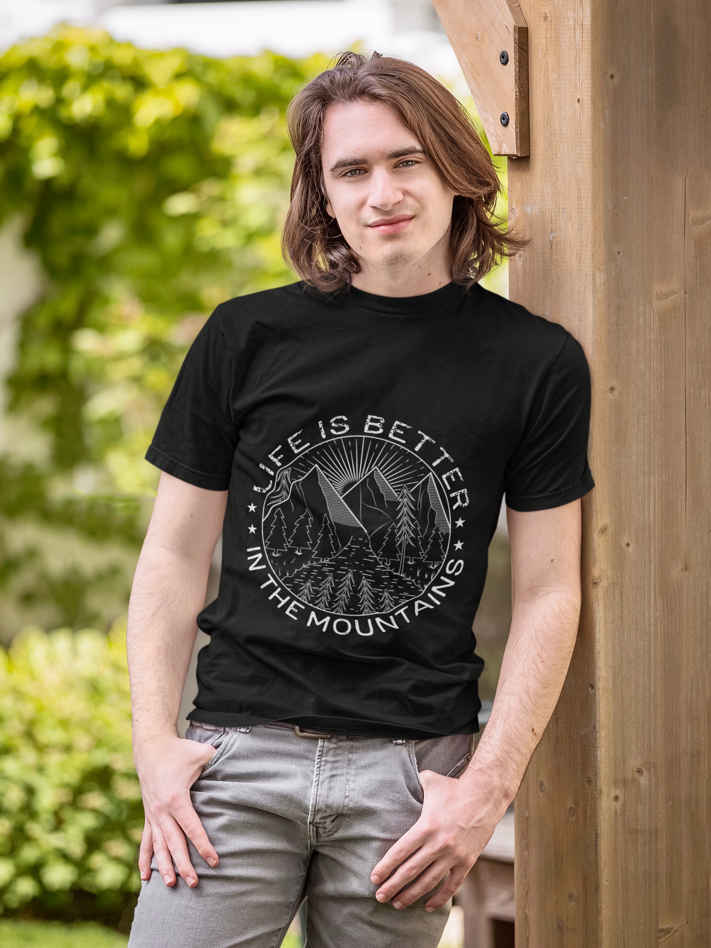 Life Is Better In The Mountains - Unisex T-shirt