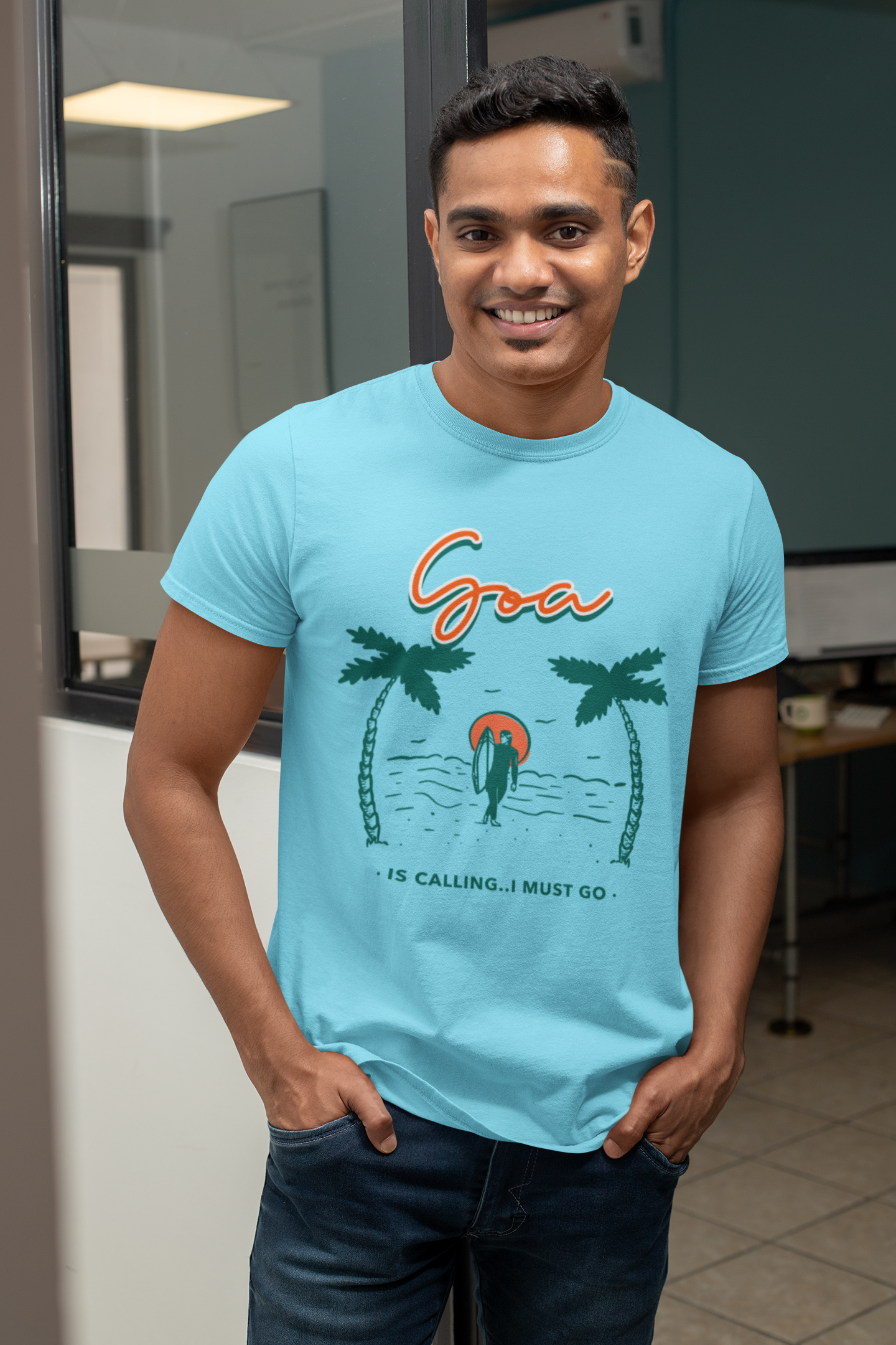 Goa Is Calling - Unisex Casual Tee