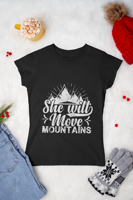 She Moves Mountains - Women's T-shirt