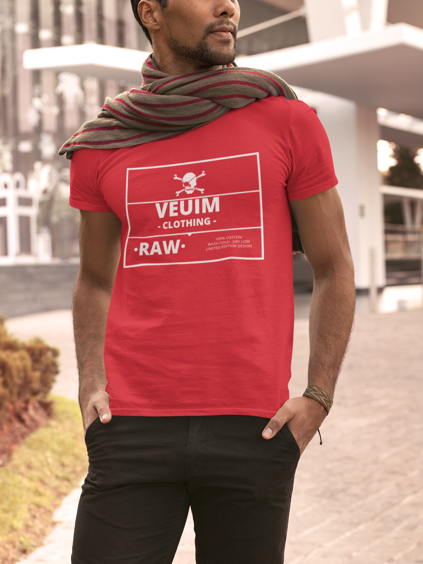 VEUIM - Men's Half Sleeve T-shirt