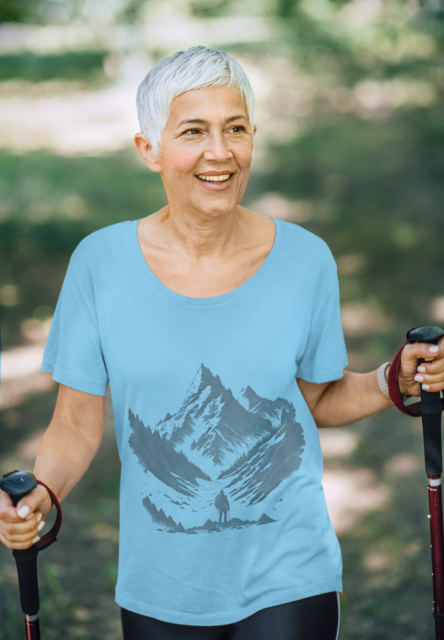 Challenge Accepted - Unisex Hiking Fan T-shirt