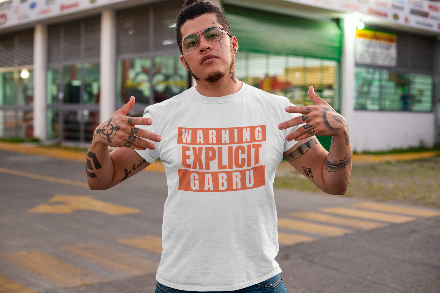 GABRU (Explicit Version) - Men's Casual Tee