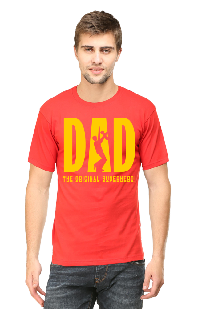 The Original Superhero (DAD) - Men's T-shirt