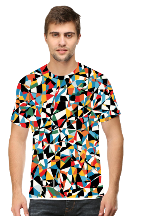 Abstract - AOP Men's T-Shirt