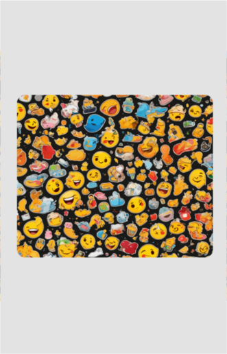 Crazy Moods (Emojis) - Mouse Pad