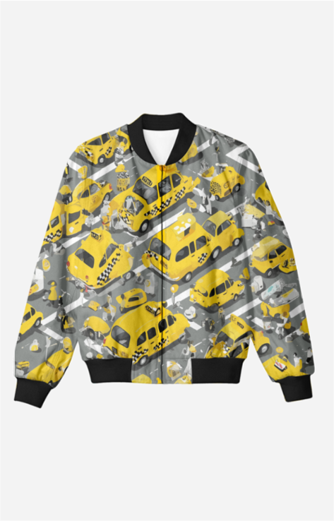 London Taxi Maze - AOP Bomber Jacket