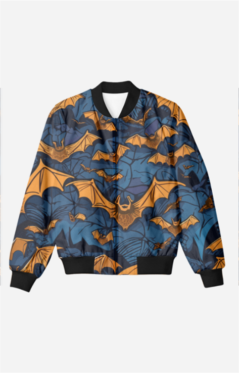 Bats Attack - Women's AOP Bomber Jacket