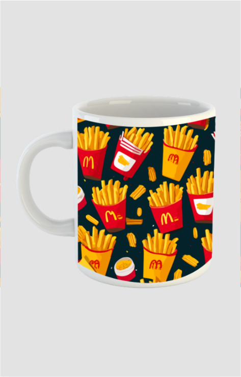 Fries Before Guys - Coffee Mug