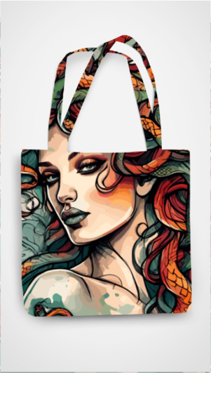 Mermaid Dream - Unisex Tote Bag Zipper