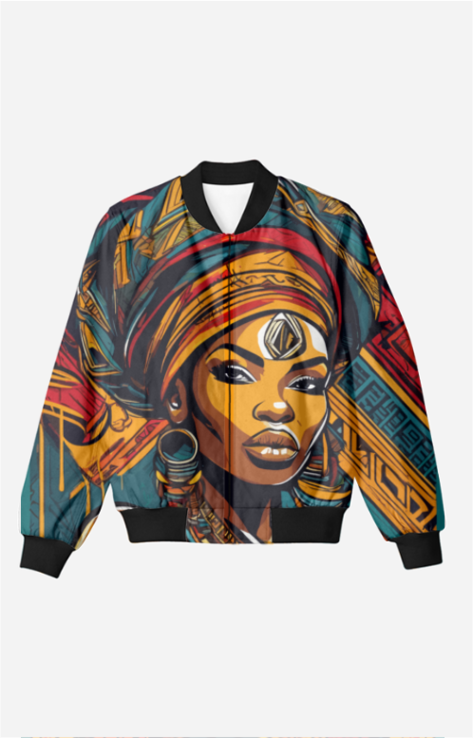 African Honor - Unisex AOP Bomber Jacket