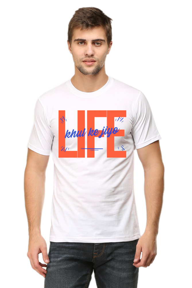 LIFE - Men's Half Sleeve Tee