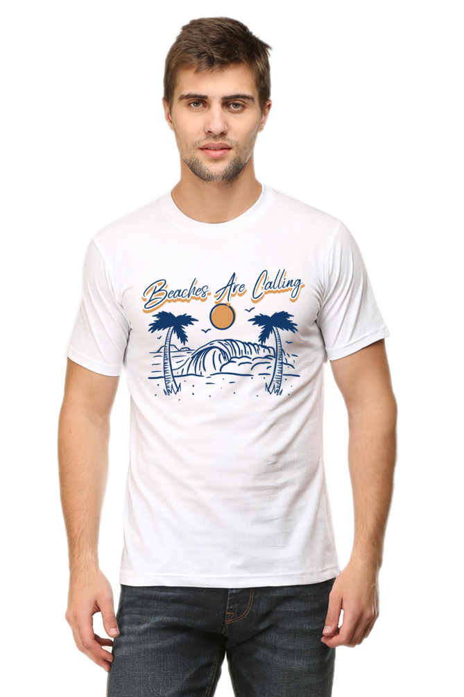 Beaches Are Calling - Men's Casual Tee