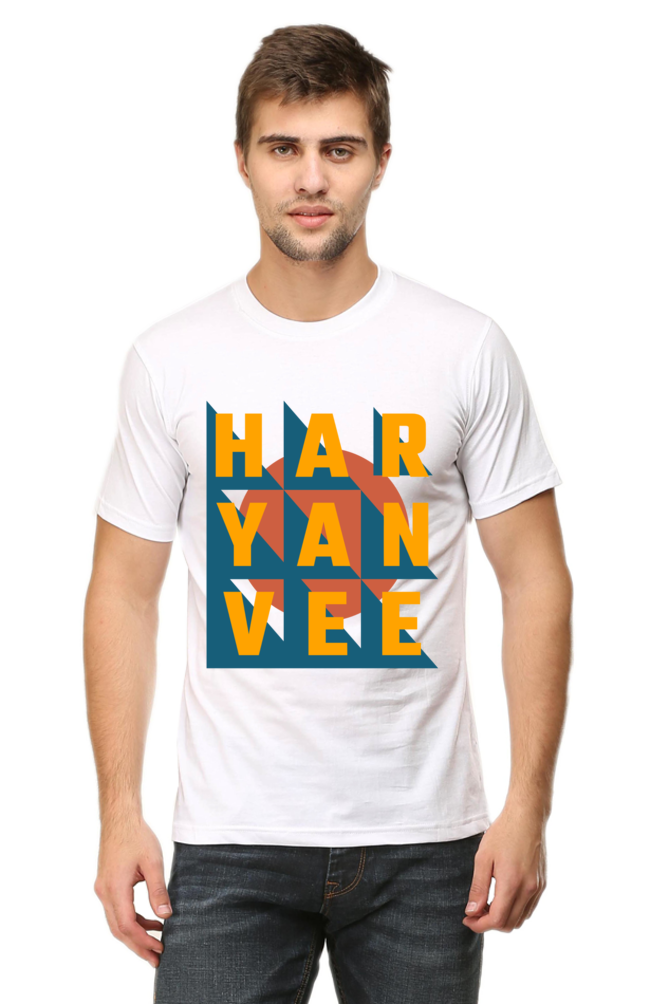 HARYANVEE - Men's Half Sleeve Tee