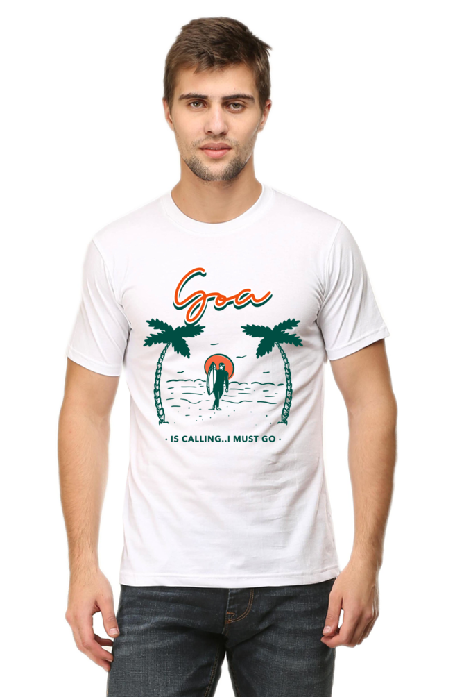 Goa Is Calling - Unisex Casual Tee