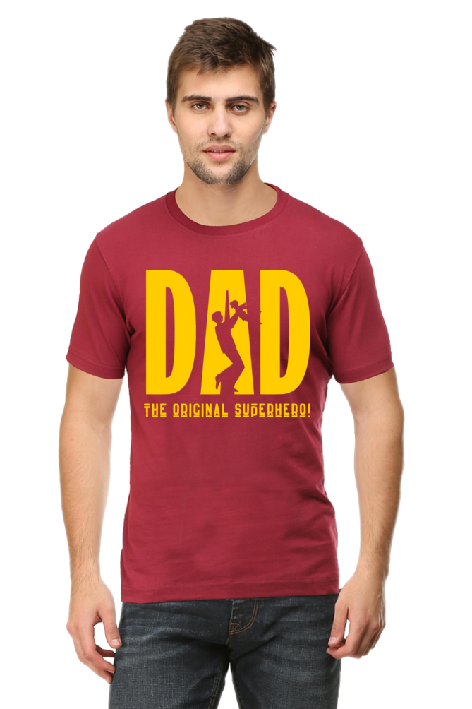 The Original Superhero (DAD) - Men's T-shirt