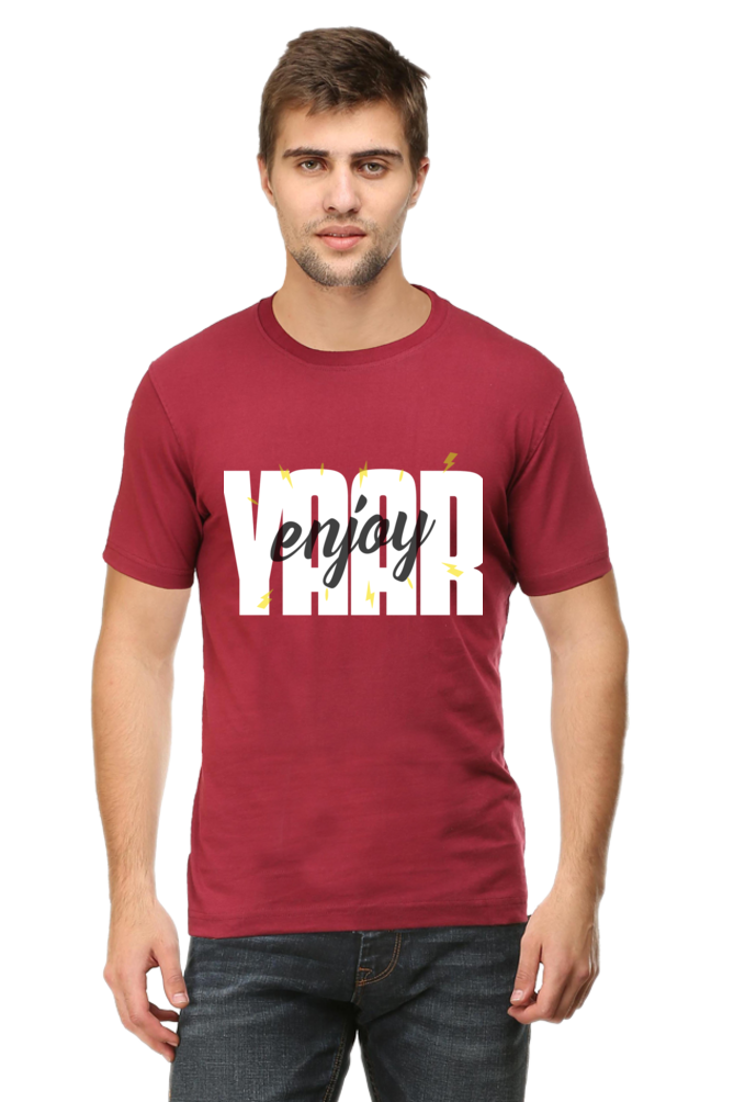 Enjoy YAAR! - Men's Half Sleeve Tee