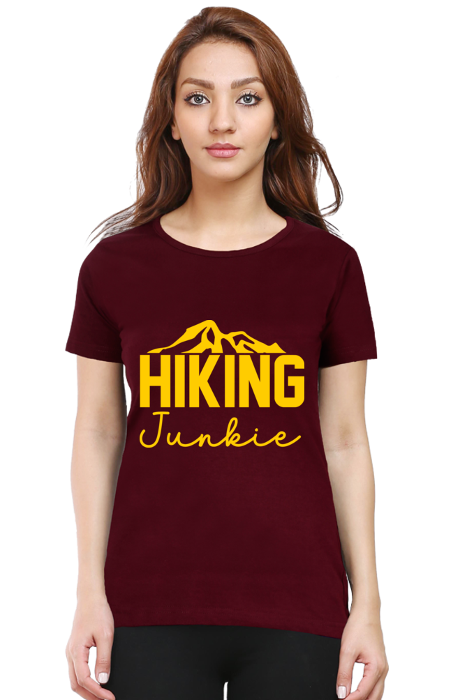 Hiking Junkie - Women's T-shirt