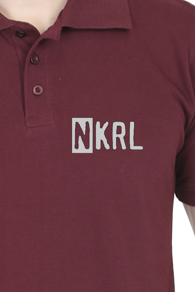 NKRL - Male Polo Half Sleeve (Maroon)