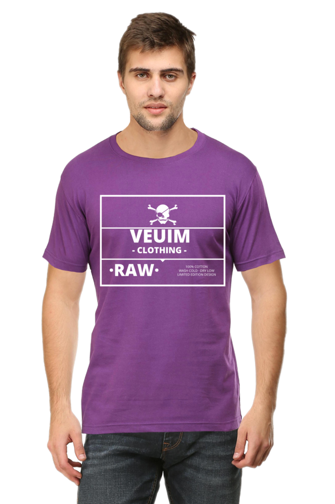 VEUIM - Men's Half Sleeve T-shirt