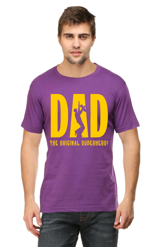 The Original Superhero (DAD) - Men's T-shirt