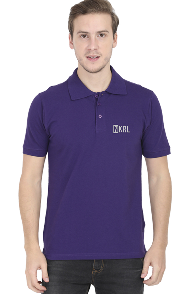 NKRL - Male Polo Half Sleeve (Purple)