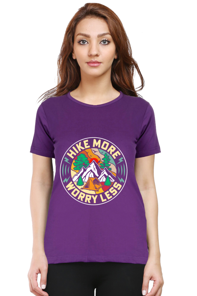 Worry Less & Hike More - Women's T-shirt