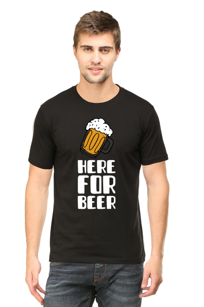 Here For BEER - Men's Casual Tee