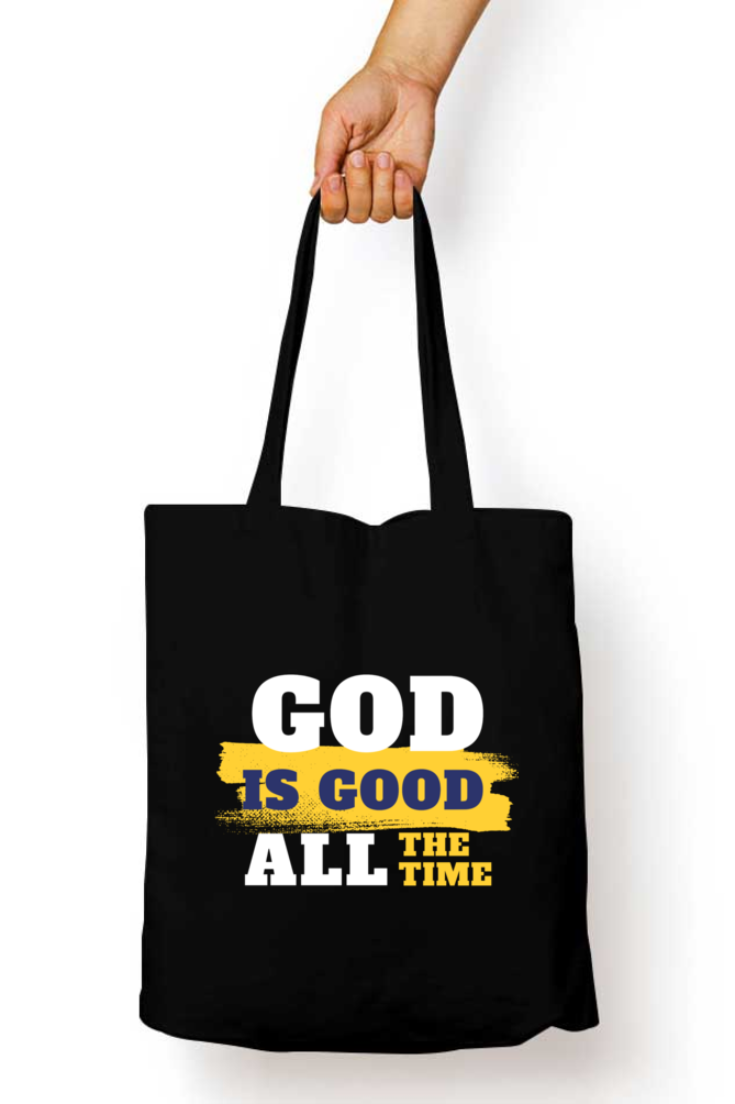 God Is Good - Unisex Tote Bag Zipper