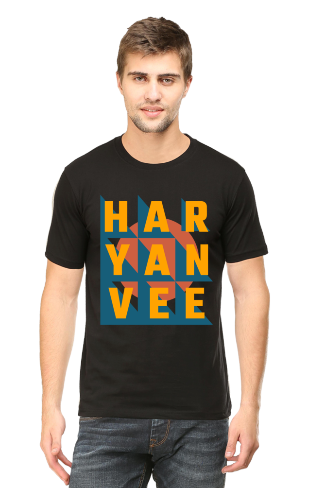 HARYANVEE - Men's Half Sleeve Tee