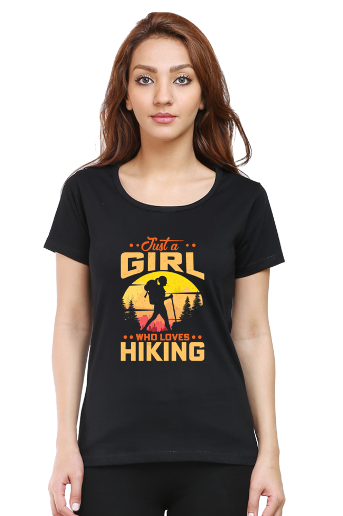 Just A Girl Who Loves To Hike - Women's T-shirt