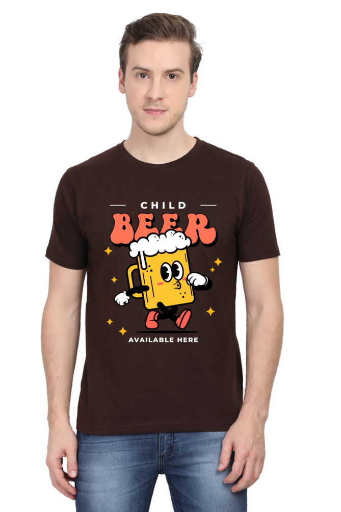 CHILD* BEER - Men's Casual Tee