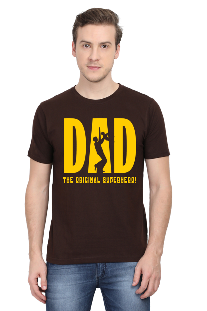 The Original Superhero (DAD) - Men's T-shirt