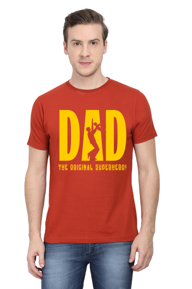 The Original Superhero (DAD) - Men's T-shirt