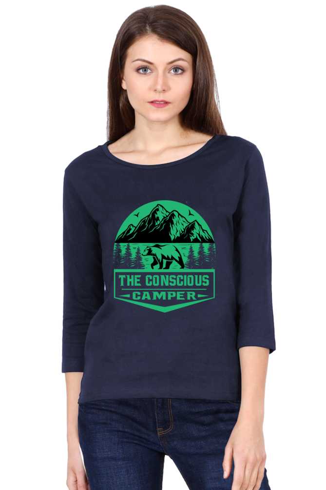 The Conscious Camper - Women's Full Sleeve T-shirt