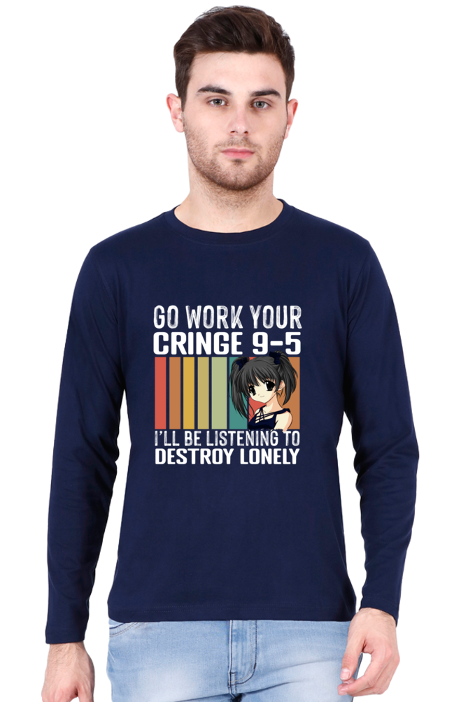 Cringe 9-5 - Men's Casual Tee