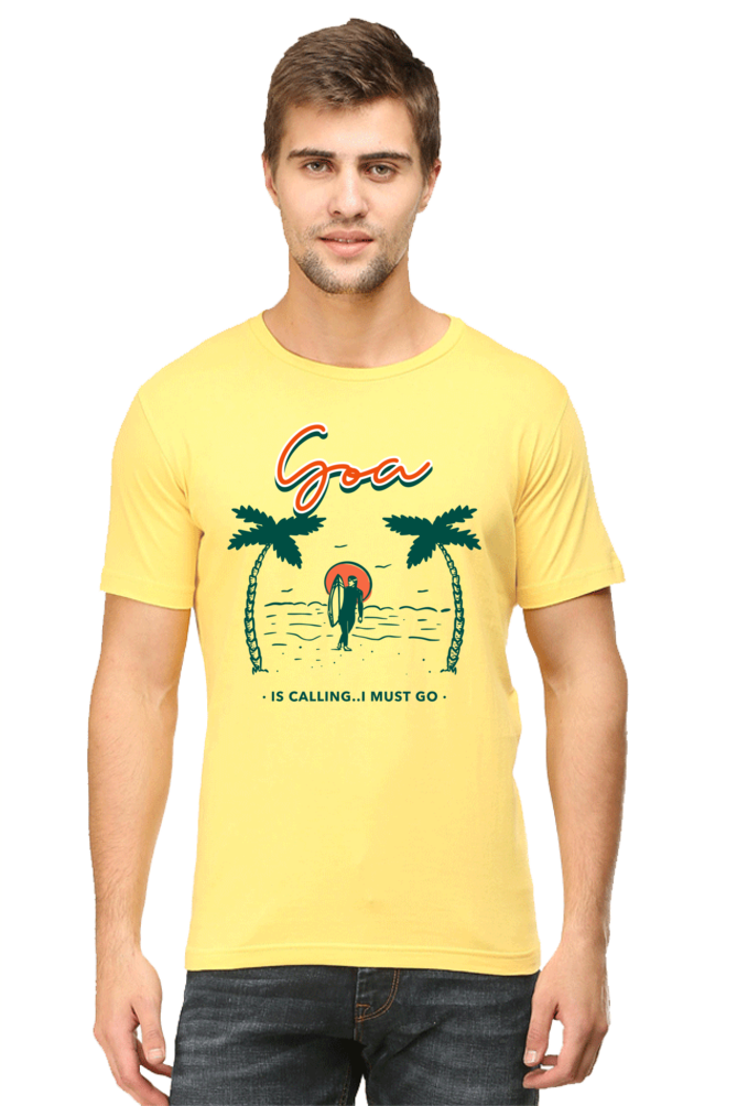 Goa Is Calling - Unisex Casual Tee